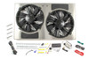 Derale Pwm Dual Rad Fan/ Aluminum Shroud Assembly 66838