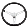 Grant Classic 15In Black Vinyl Wheel - Chrome 3-Spoke 277