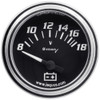 Equus 2.0 Dia Voltmeter Gauge Chrome 8-18 Volts E7268