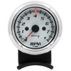 Equus 2-1/2 Dia Tachometer 8000 Rpm White Dial E5076