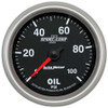 Autometer 2-5/8 Sc Ii Oil Pressure Gauge 0-100Psi 7621