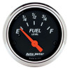 Autometer 2-1/16 D/B Fuel Level Gauge - 240-33 Ohms 1424
