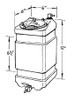 Jaz 1-Gallon Jr Dragster Fuel Cell 230-001-01