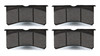 Wilwood Brake Pad Set Bp-30 7416 Forged Narrow Superlite 150-30-7416K