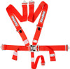 Racequip 5Pt Harness Set L&L Red Sfi 711011Rqp