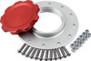 Allstar Performance Fuel Cell Cap And Bung Rci/Jaz 12-Bolt Red All40133