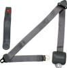 Allstar Performance Seat Belt Retractable 3Pt Gray All98116