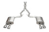 Corsa Performance 24-   Mustang Dark Horse 5.0L Cat Back Exhaust 21265