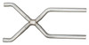 Pypes Performance Exhaust Universal 3.5In X-Pipe Stainless Xva14