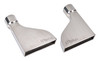Pypes Performance Exhaust 3In Exhaust Tips Pair Stainless Evt36