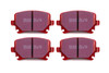 Ebc Brakes Usa Inc Brake Pads Redstuff Rear Audi A3 Dp31518C