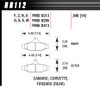 Hawk Brake Performance Street Brake Pads (4) Hb112N.540