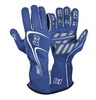 K1 Racegear Glove Track1 Blue Large Sfi 5 23-Tr1-B-L