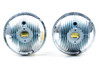 Holley Retrobright Headlight Led 5.75In Round Each Housing Only Lfrb175