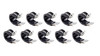 Fragola Padded Line Clamps 10Pk 3/4 (#8) 900954