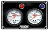 Quickcar Racing Products 2 Gauge Panel  Op/Wt Black 61-6701