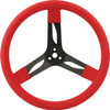 Quickcar Racing Products 15In Steering Wheel Stl Red 68-0031