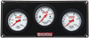 Quickcar Racing Products 3 Gauge Extreme Panel Op/Wt/Fp 61-7012