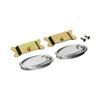 Lokar Oval Interior Door Handles- Polished Idh-2001