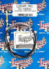 Lokar Universal Black Throttle Cable 36In Tc-1000U36