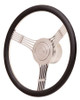 Gt Performance Steering Wheel Gt9 Retro Banjo Leather 21-4245