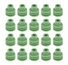 Quickcar Racing Products Green Weatherpack Seals 20 Pack 50-302-20