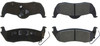 Centric Brake Parts Posi-Quiet Semi-Metallic Brake Pads With Hardwar 104.1087