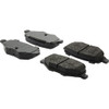 Centric Brake Parts Posi-Quiet Extended Wear Brake Pads With Shims A 106.1377