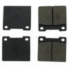 Centric Brake Parts Posi-Quiet Ceramic Brake Pads With Shims 105.0044