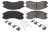 Centric Brake Parts Posi-Quiet Ceramic Brake Pads With Shims And Har 105.0399