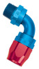 Russell 90 Deg. Full Flow Hose End #6 - 1/4 Npt 612090