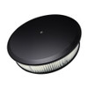 Billet Specialties Air Cleaner 14In Round Plain Black Blk15829
