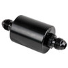 Billet Specialties In Line Fuel Filter -6An Ends Black Blk42230