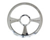 Billet Specialties Gtx01 Half Wrap Steering Wheel 30935