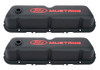 Ford Black Steel Valve Cover Set W/Mustang Logo 302-101