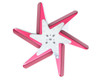 Perma-Cool Flex Fan 17In Red Standard Rotation 93172