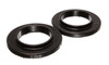 Energy Suspension Coil Spring Isolator Set Black 9.6104G