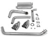 Hooker Cat-Back Exhaust Kit - 83-92 Camaro/Firebird 16820Hkr