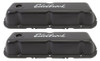 Edelbrock Valve Cover Kit Sbf Signature Series Black 4603