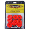 Dominator Race Products Body Bolt Kit Flou Orange Hex Head 1200-B-Flo-Or