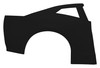 Fivestar Quarter Panel Rh Black Stock Car Plastic 33131-27151-Br