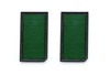 Green Filter Air Filters (2) Pair  7490