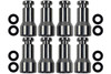 Ict Billet Fuel Injector Spacer 8Pc Set Ls1 Ls6 551348