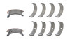 Mahle Original/Clevite Gm Ls Main Bearing Set Ls1/Ls6/Ls2/Ls3 F-Series Ms2411F