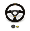 Omp Racing, Inc. Steering Wheel Trecento Black Suede Leather Od0-1975-071