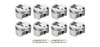 Race Tec Pistons Bbc Dome Piston Set 4.310 Bore +27.5Cc 1000289