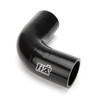 Ti22 Performance 90 Degree Bend 1-3/4In Silicon Hose Black Tip5167