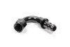 Triple X Race Components #10 120 Degree Hose End Push Lock Hf-12010Blk