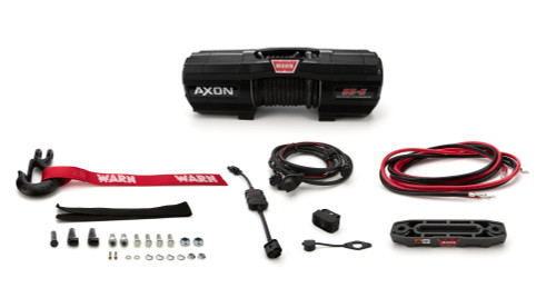 Warn Axon 55-S Winch 5500Lb Synthetic Rope 101150