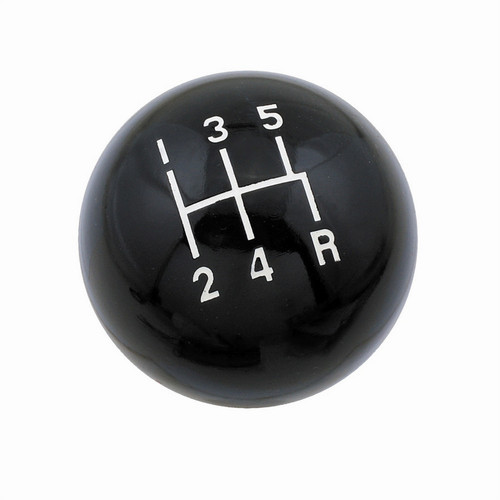 Mr. Gasket Classic Shifter Knob 5 Speed Black 9626